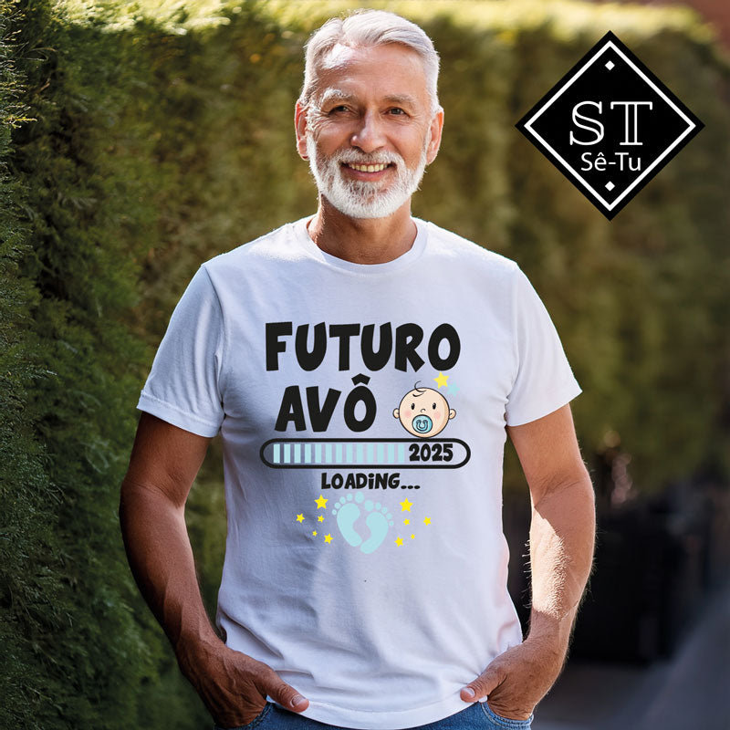 T-shirt Futuro Avô Menino